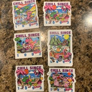 Lot of 23 Brandy Melville Stickers